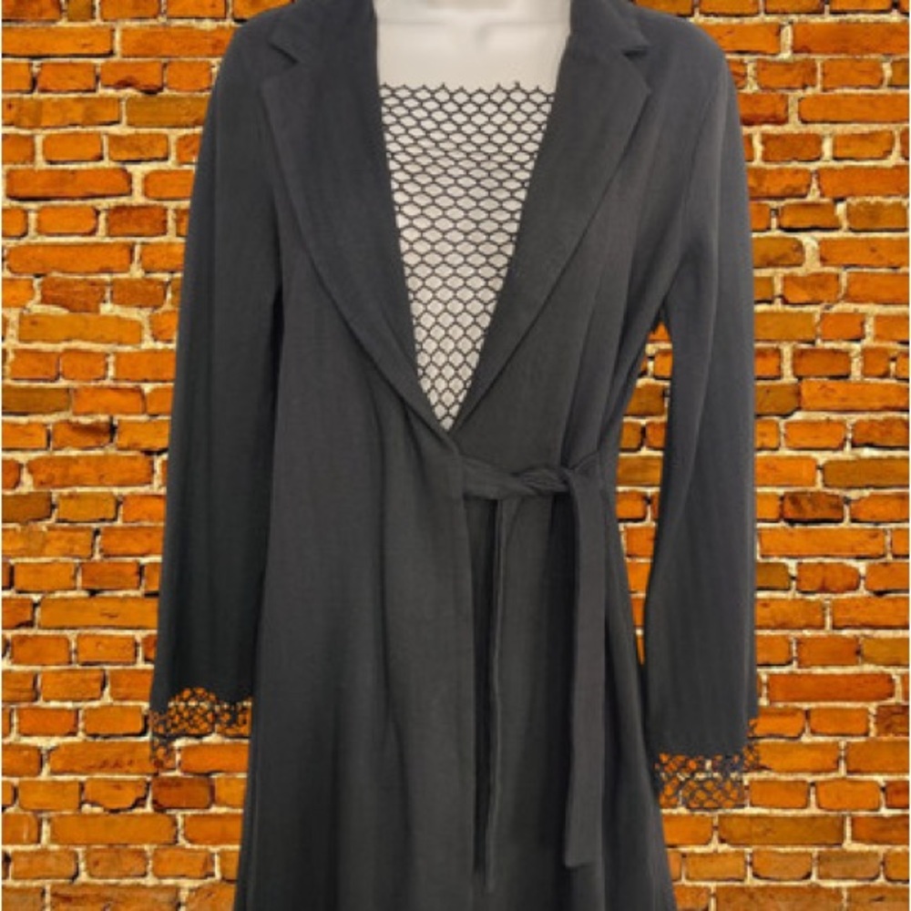 Zara Black Textured Jacket Mini Dress